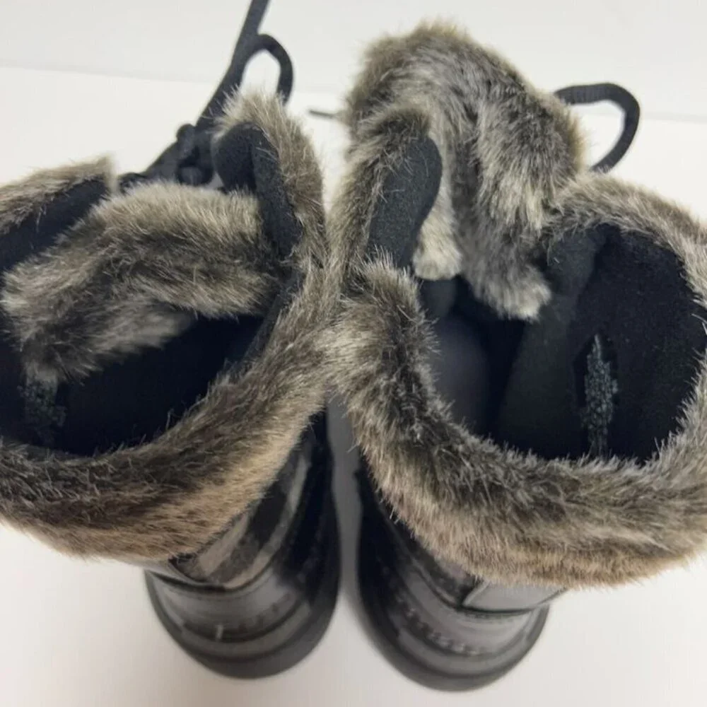 Easy Spirit Womens Ice Queen Boot Black Size 8 M